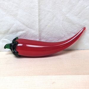 ✨SOLD✨  Vintage art glass chili pepper